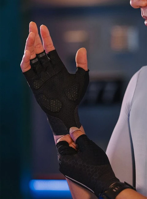 Guantes Sin Dedos Monton 24-SPIRIT Fingerless Negro