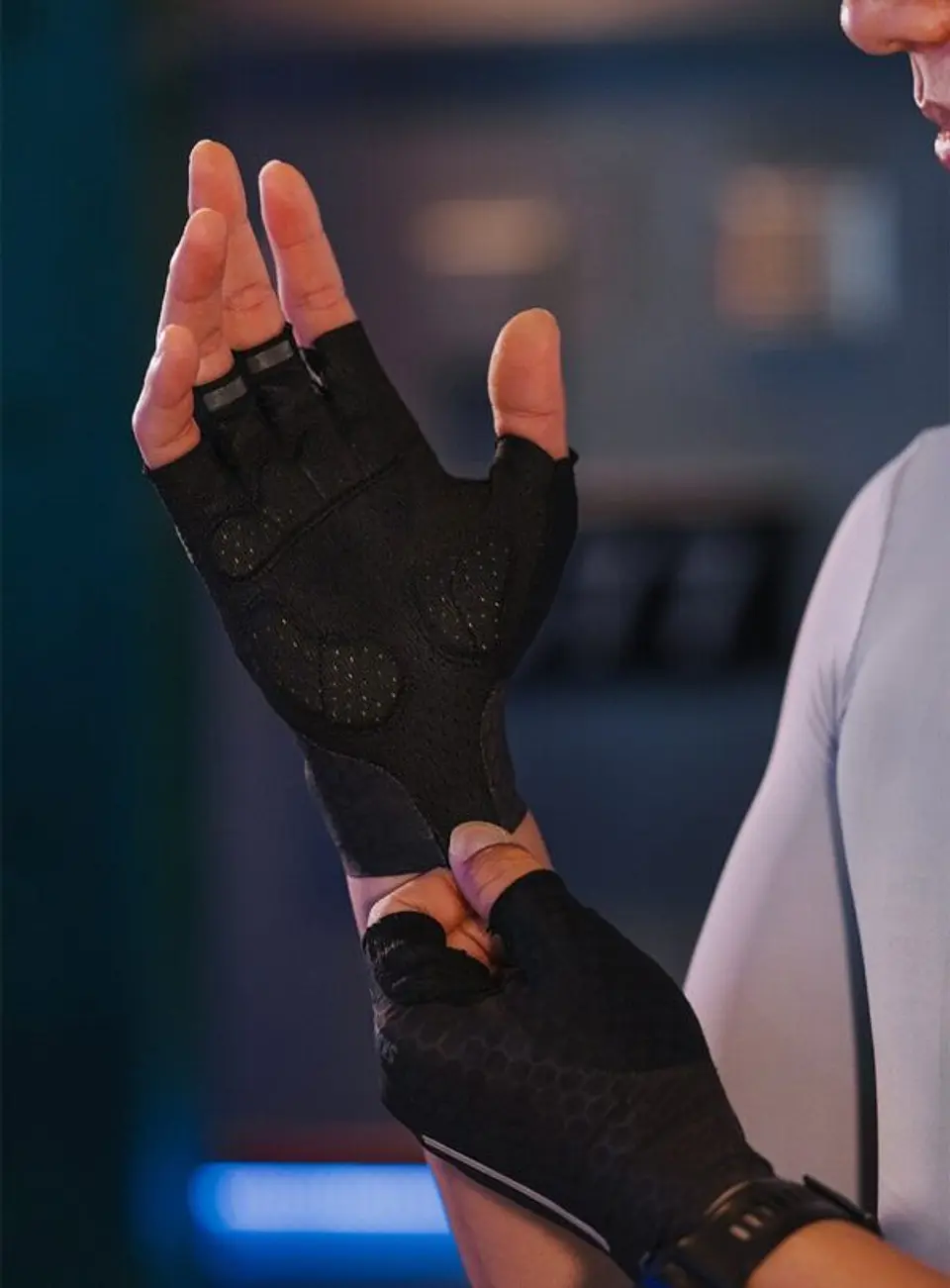 Guantes Sin Dedos Monton 24-SPIRIT Fingerless Negro 2