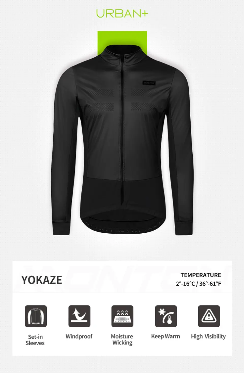 Chaqueta Térmica Monton Yokaze Black Masculino 3