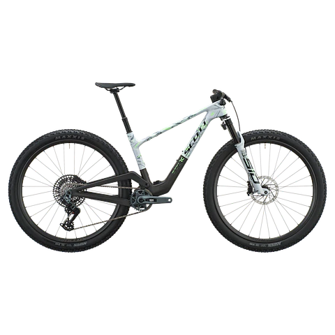 Bicicleta Scott Spark RC Team Issue 2027 SRAM GX AXS Flight Attendant Dorado Grey