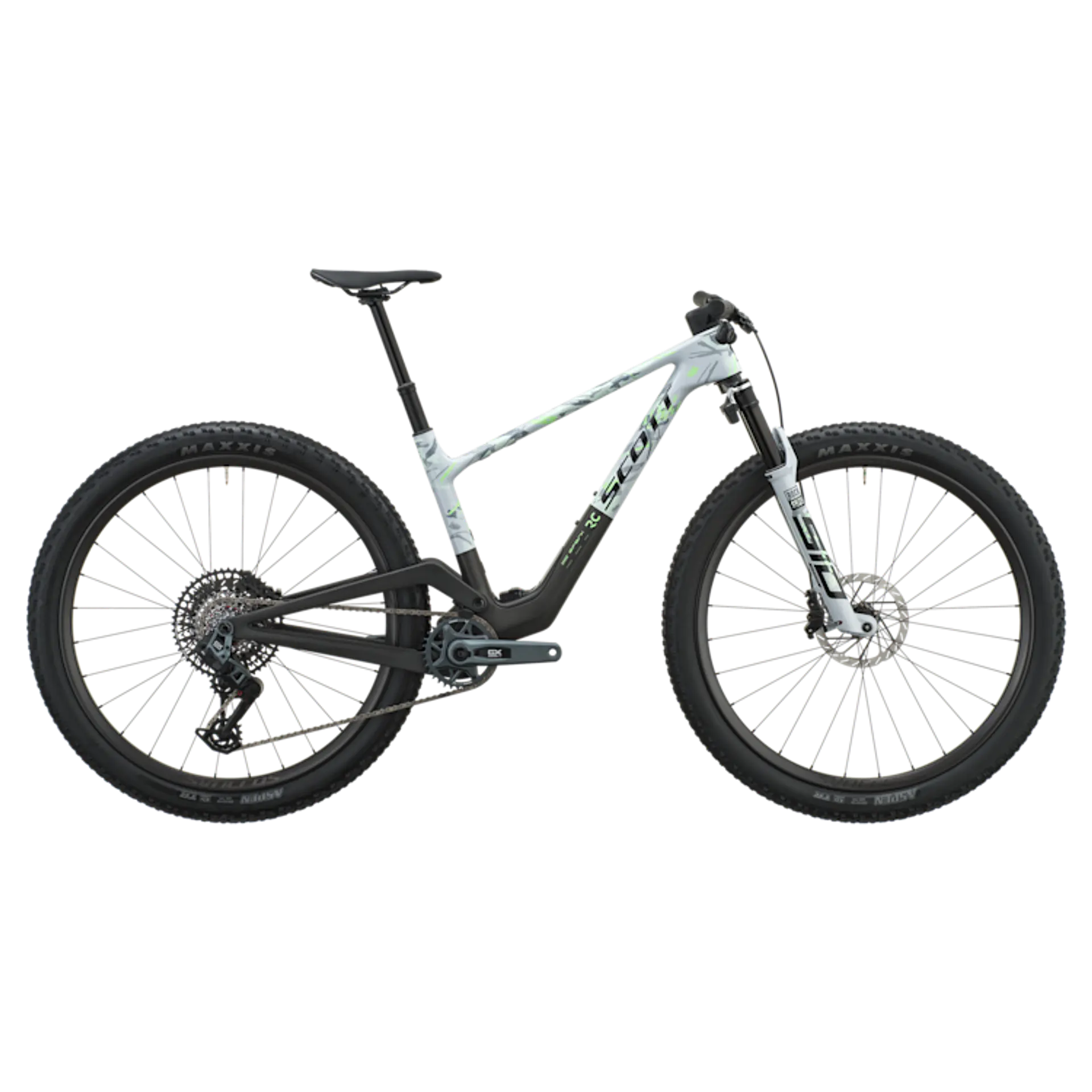 Bicicleta Scott Spark RC Team Issue 2027 SRAM GX AXS Flight Attendant Dorado Grey 1