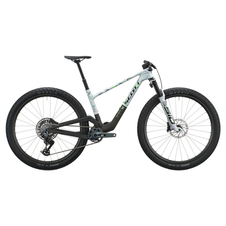Bicicleta Scott Spark RC Team Issue 2027 SRAM GX AXS Flight Attendant Dorado Grey 1