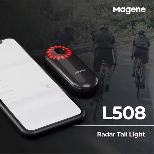 Luz Trasera Radar Magene L508 Detección de Vehículos 140 m 5