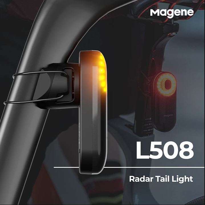 Luz Trasera Radar Magene L508 Detección de Vehículos 140 m 6