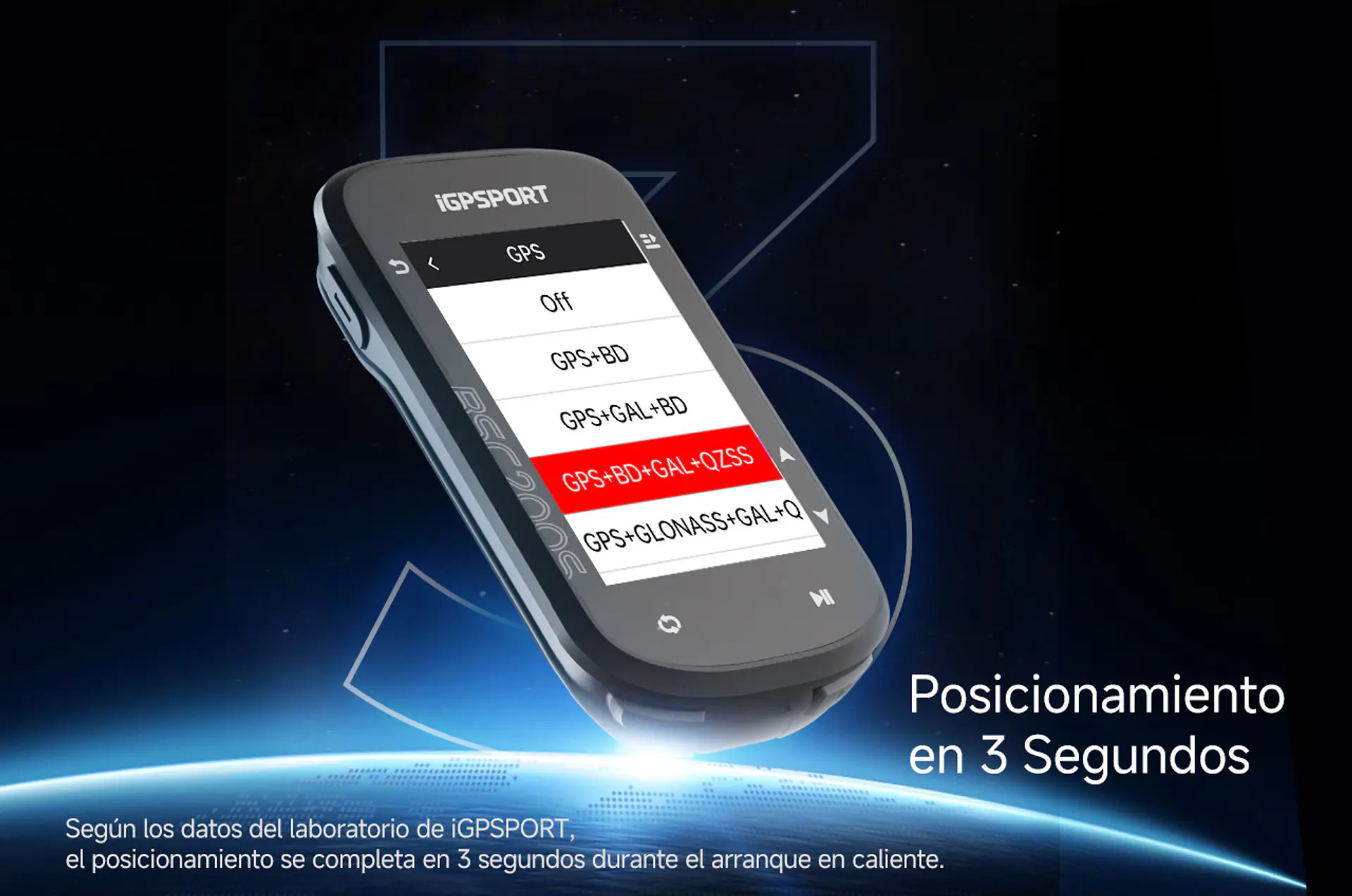 Ciclocomputador GPS iGPSPORT BSC200S Pantalla Color 2.4” 6