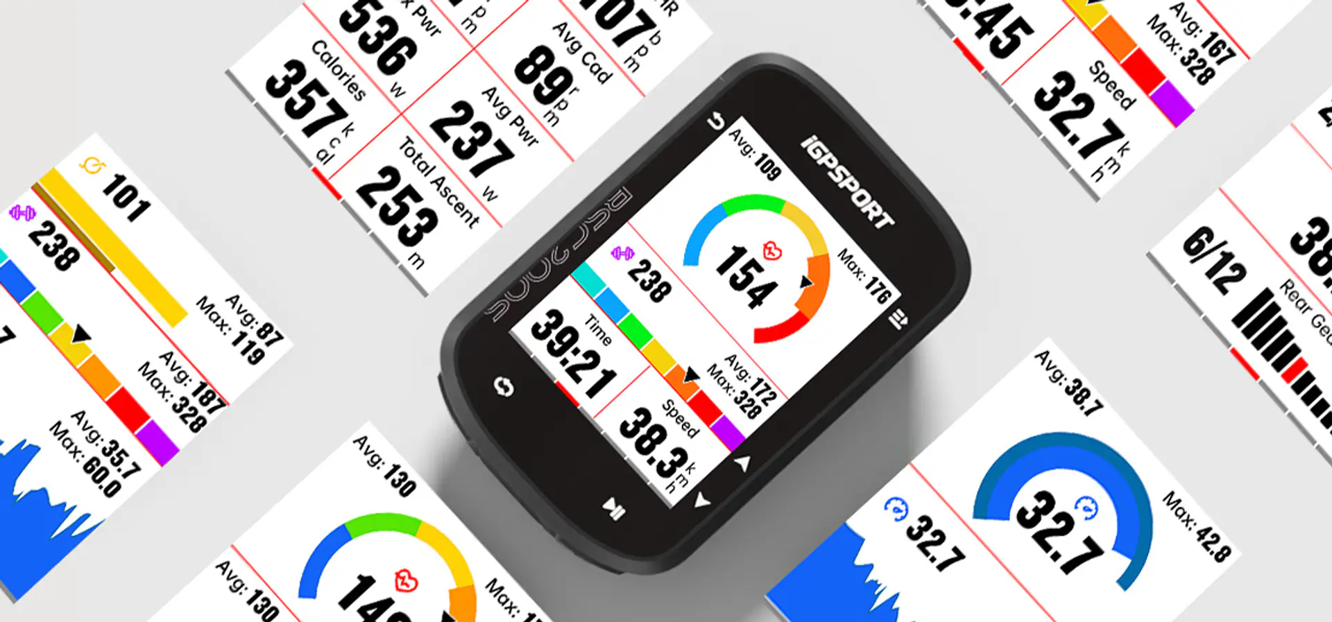 Ciclocomputador GPS iGPSPORT BSC200S Pantalla Color 2.4” 4