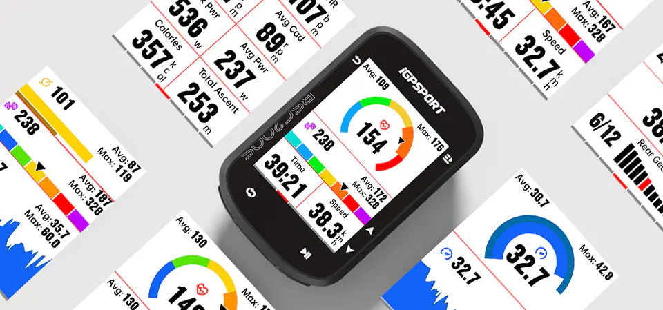 Ciclocomputador GPS iGPSPORT BSC200S Pantalla Color 2.4” 4