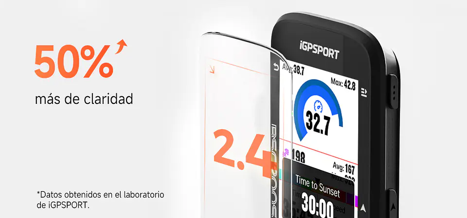Ciclocomputador GPS iGPSPORT BSC200S Pantalla Color 2.4” 3