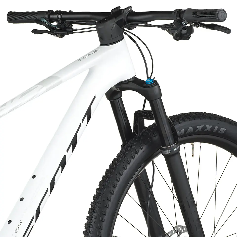Bicicleta MTB Scott Scale 910 Carbon Aro 29 SRAM Eagle 70 Blanco 4
