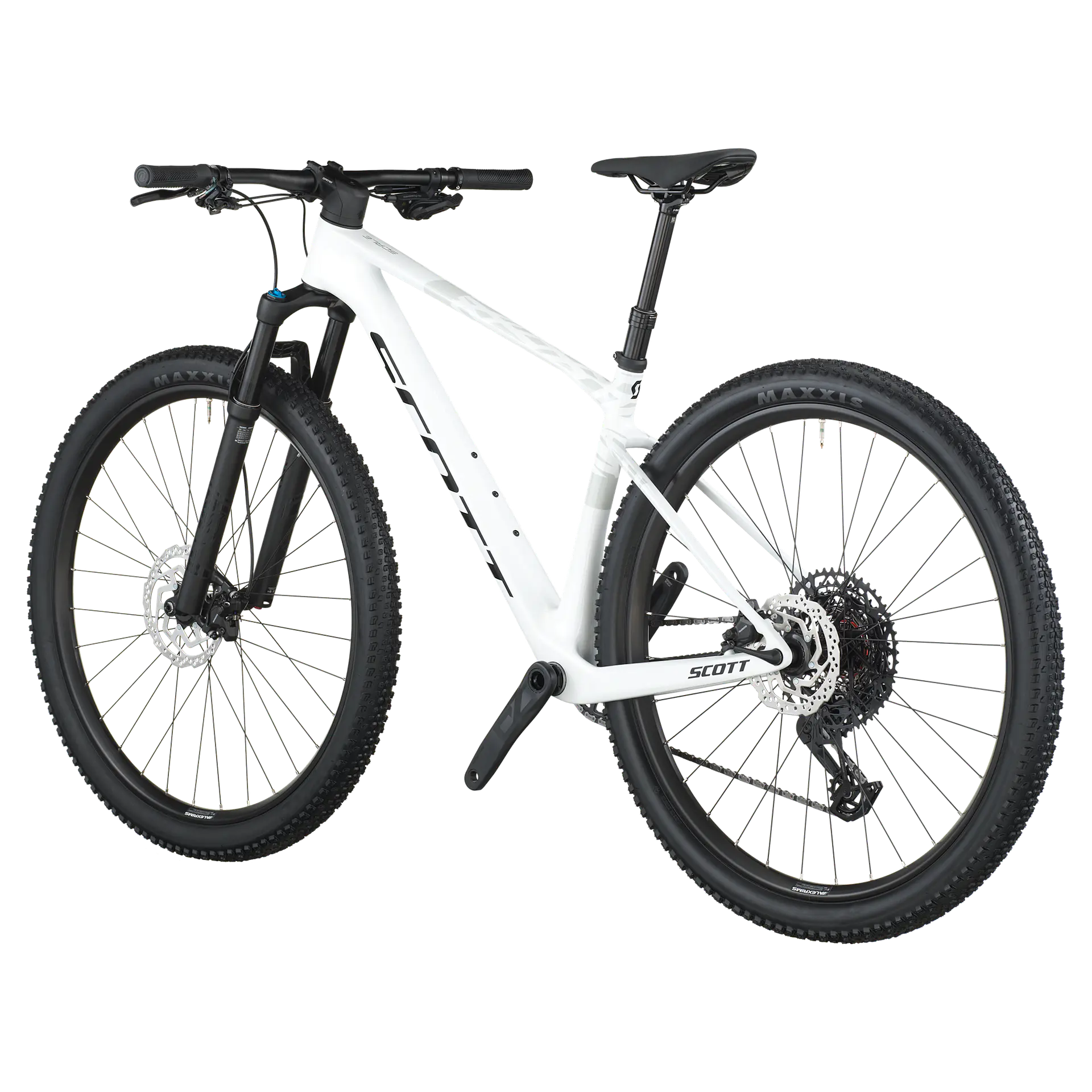 Bicicleta MTB Scott Scale 910 Carbon Aro 29 SRAM Eagle 70 Blanco 3