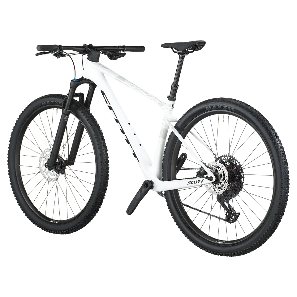 Bicicleta MTB Scott Scale 910 Carbon Aro 29 SRAM Eagle 70 Blanco 3