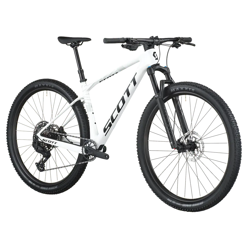 Bicicleta MTB Scott Scale 910 Carbon Aro 29 SRAM Eagle 70 Blanco 2