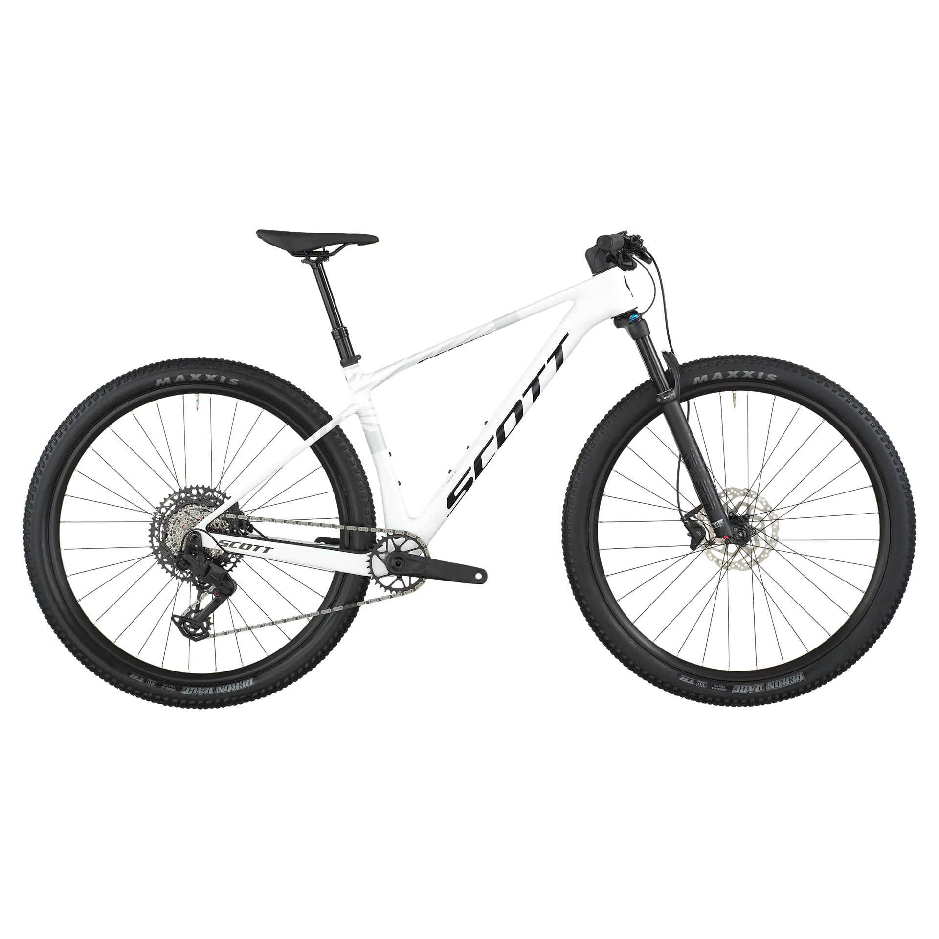 Bicicleta MTB Scott Scale 910 Carbon Aro 29 SRAM Eagle 70 Blanco 1