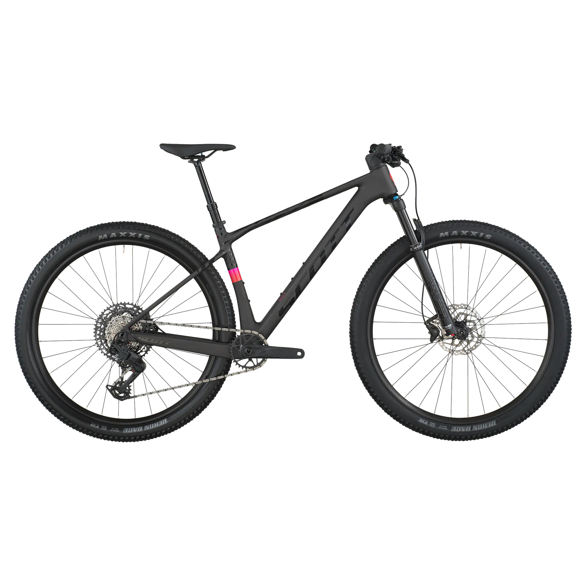 Bicicleta MTB Scott Scale 910 Carbon Aro 29 SRAM Eagle 70 Negro/Rosa 1