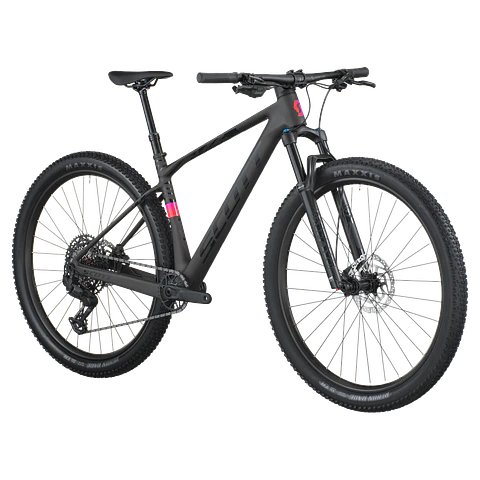 Bicicleta MTB Scott Scale 910 Carbon Aro 29 SRAM Eagle 70 Negro/Rosa