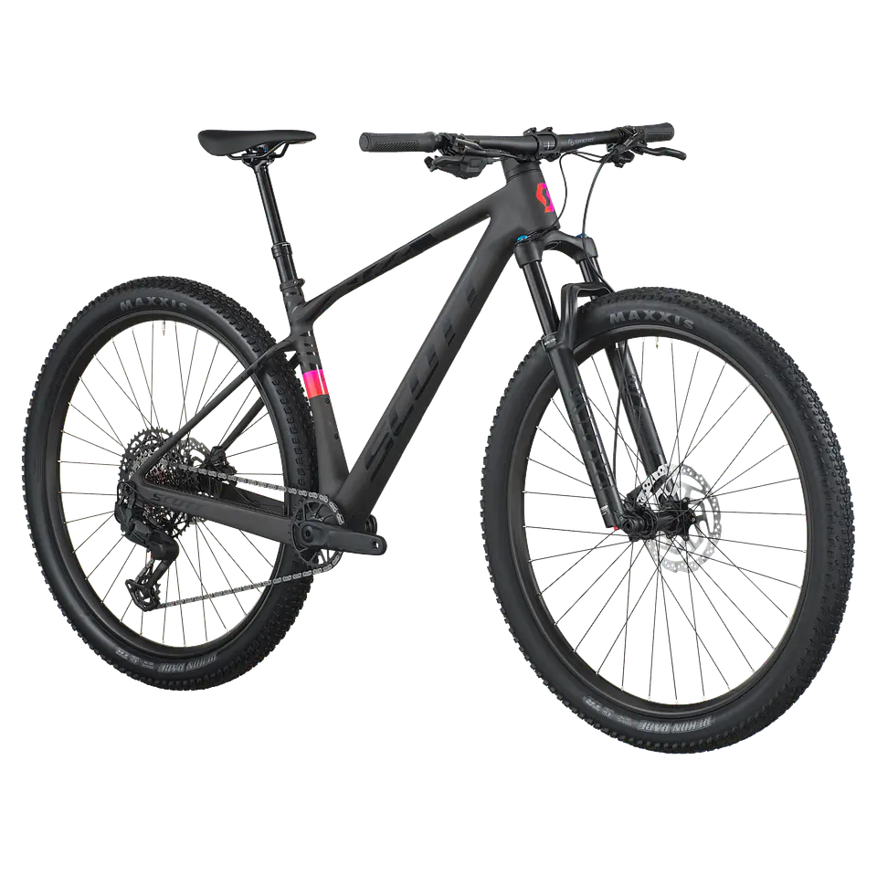 Bicicleta MTB Scott Scale 910 Carbon Aro 29 SRAM Eagle 70 Negro/Rosa 2