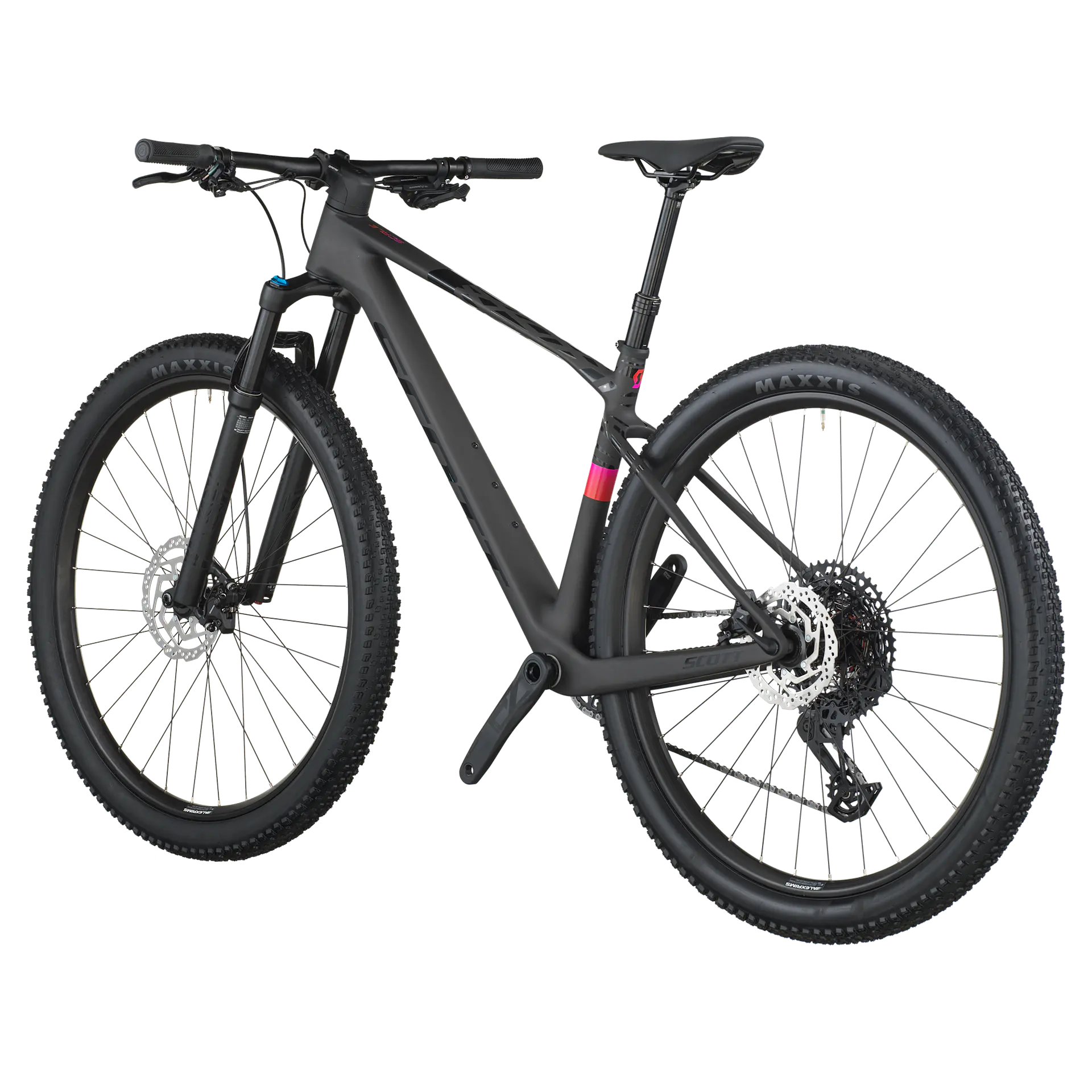 Bicicleta MTB Scott Scale 910 Carbon Aro 29 SRAM Eagle 70 Negro/Rosa 3
