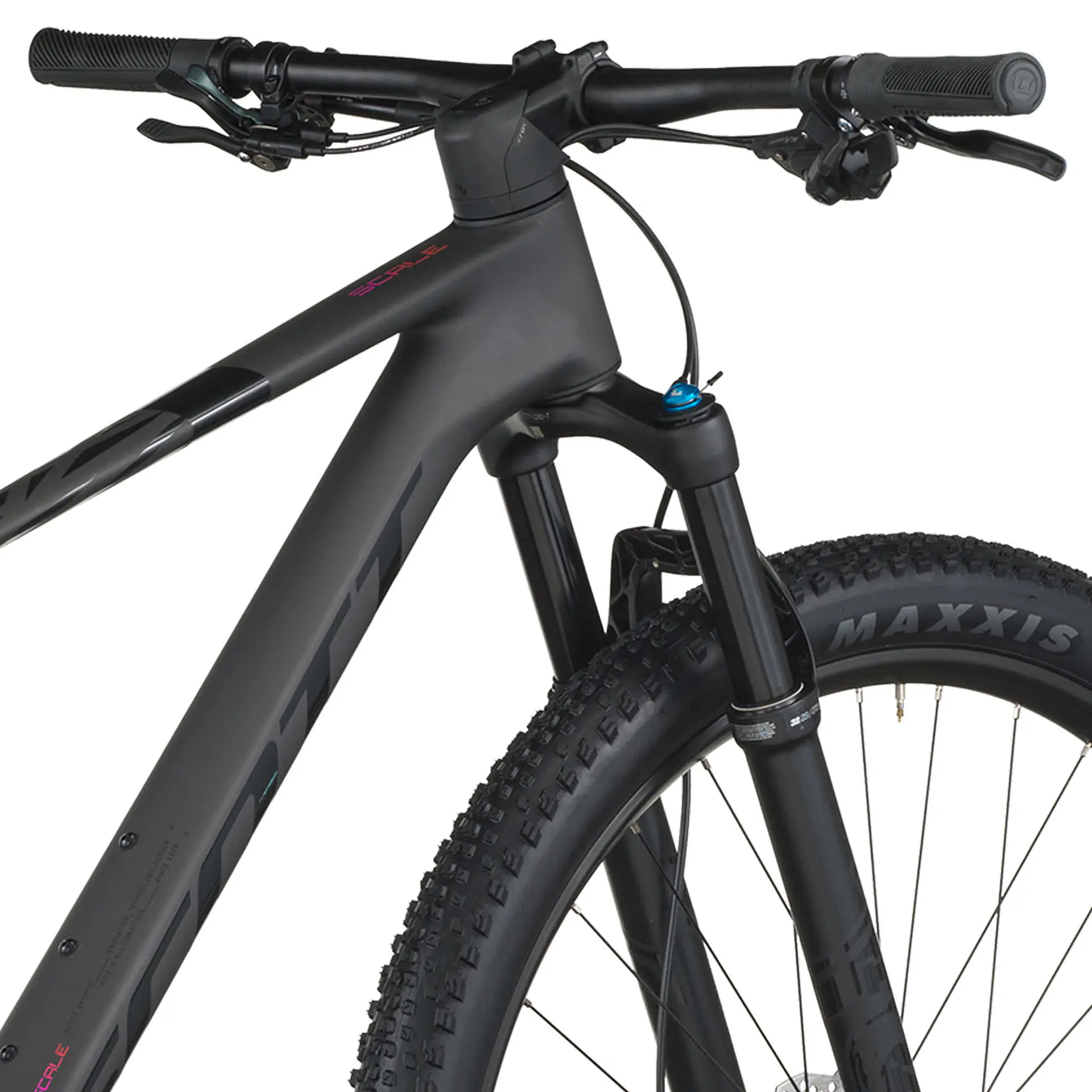 Bicicleta MTB Scott Scale 910 Carbon Aro 29 SRAM Eagle 70 Negro/Rosa 7