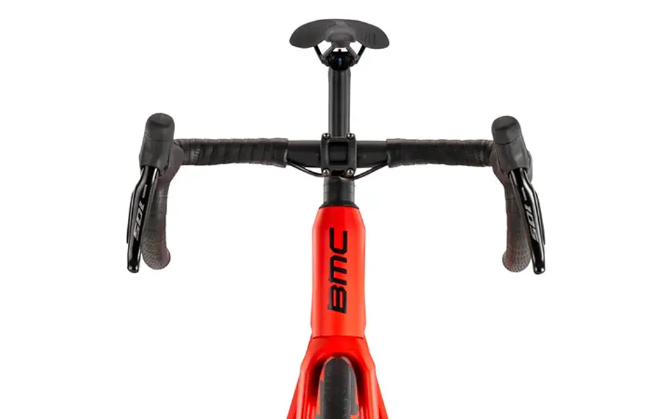 Bicicleta Ruta BMC Teammachine SLR FOUR Shimano 105 Mecánico Rojo Talla 54 4
