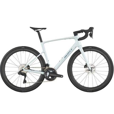 Bicicleta Scott Addict 20 Cumulus White Ultegra Di2