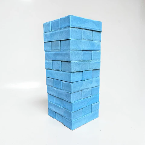 Jenga PEYU | Torre de bloques 100% plastico reciclado