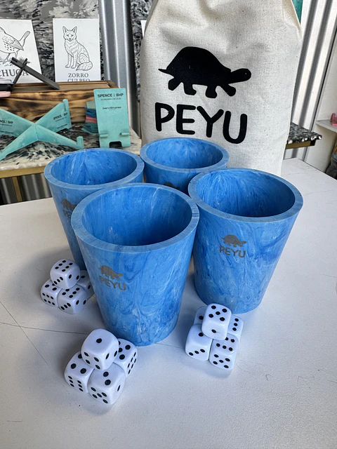 Pack de 4 Cachos PEYU | Plastico Reciclado