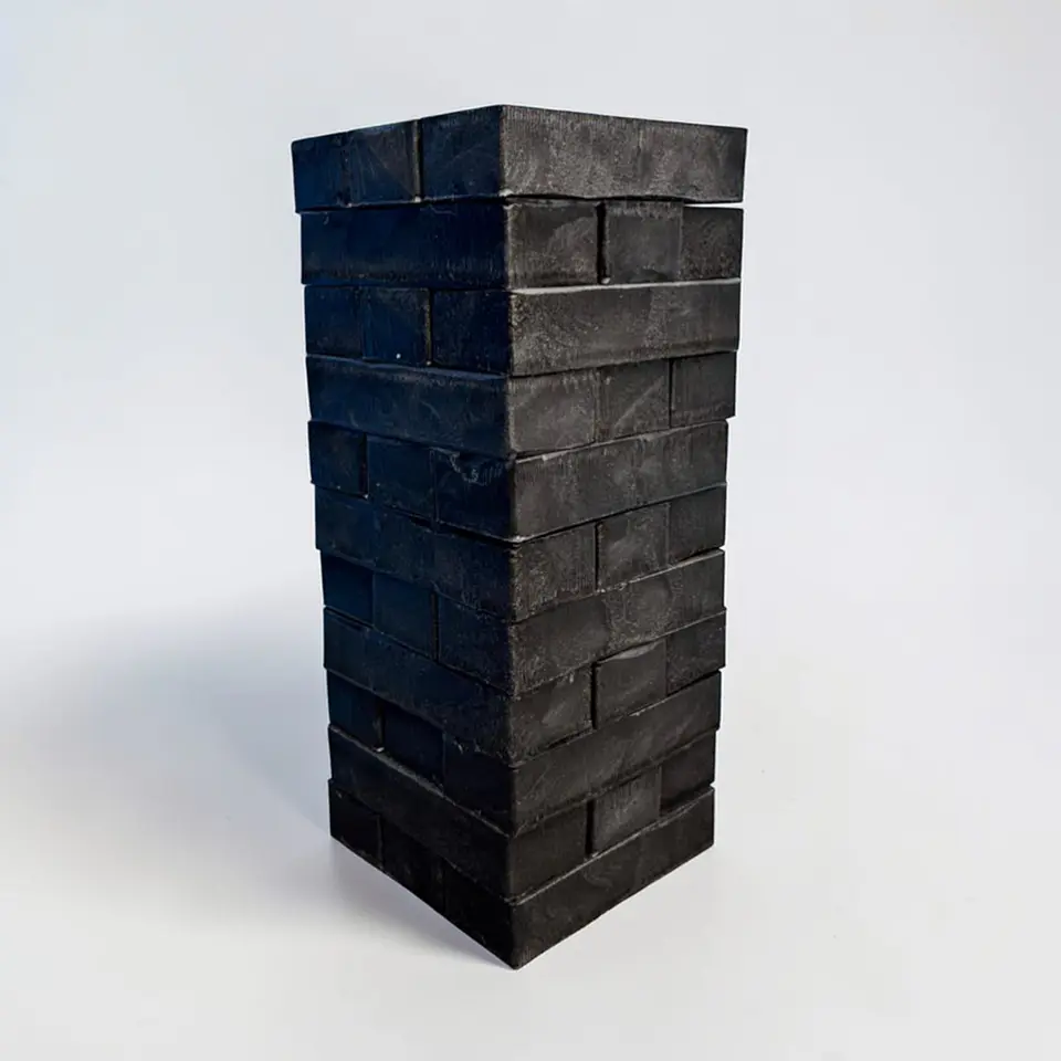Jenga PEYU | Torre de bloques 100% plastico reciclado 2