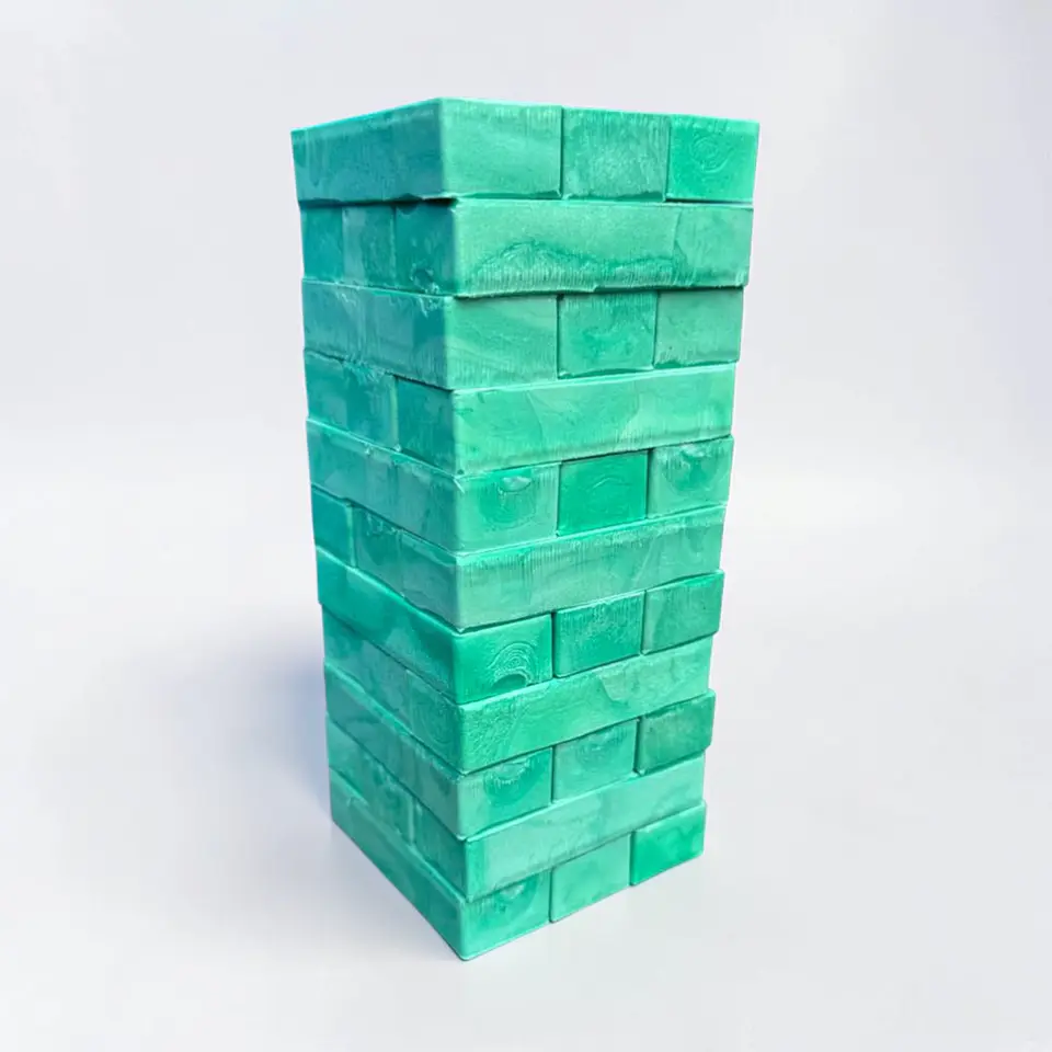 Jenga PEYU | Torre de bloques 100% plastico reciclado 4