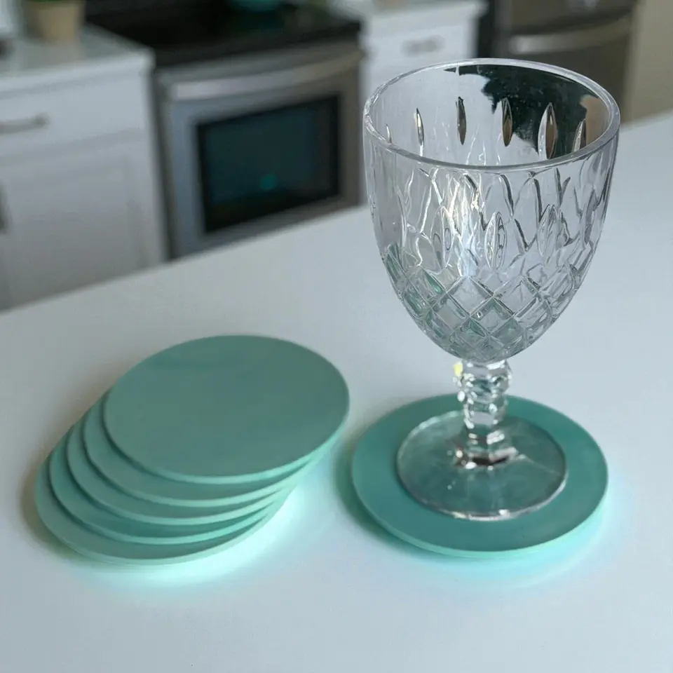 Set Posavasos Circulares PEYU | Plastico Reciclado 4