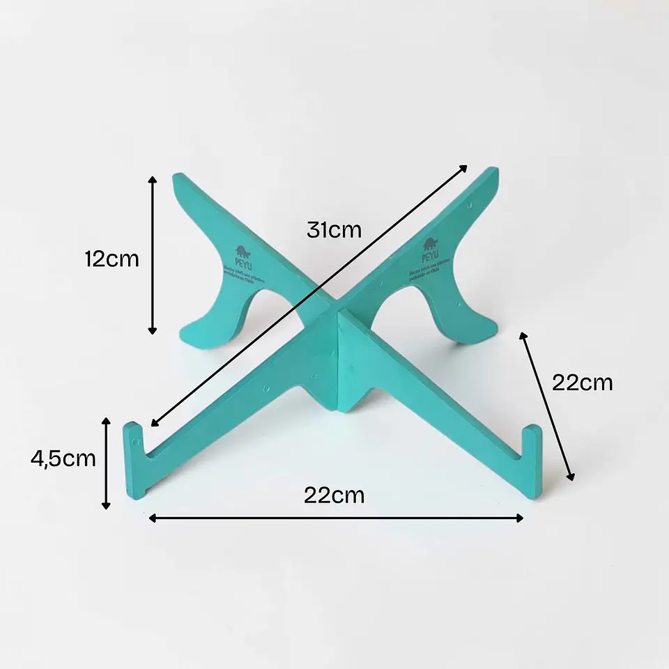 Soporte notebook Pro | Accesorio de Escritorio PEYU Plastico Reciclado 2