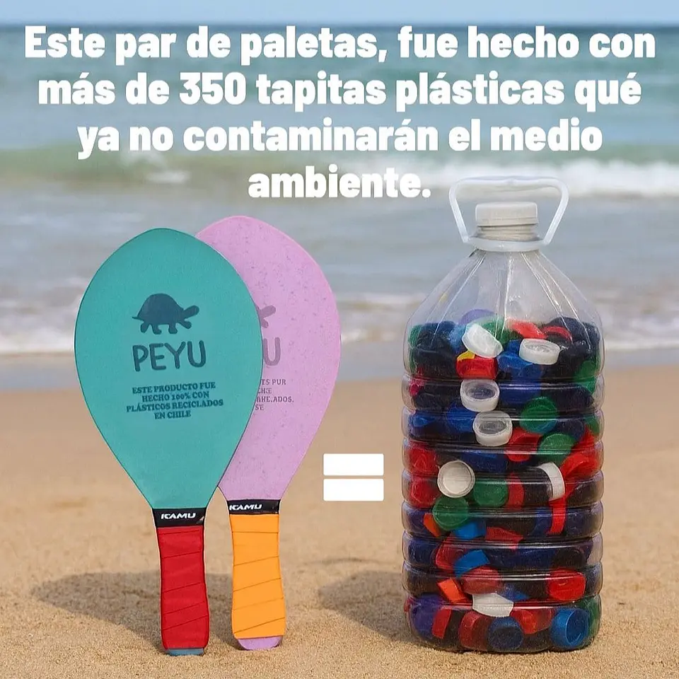 Paletas de Playa PEYU | Plastico Reciclado 5