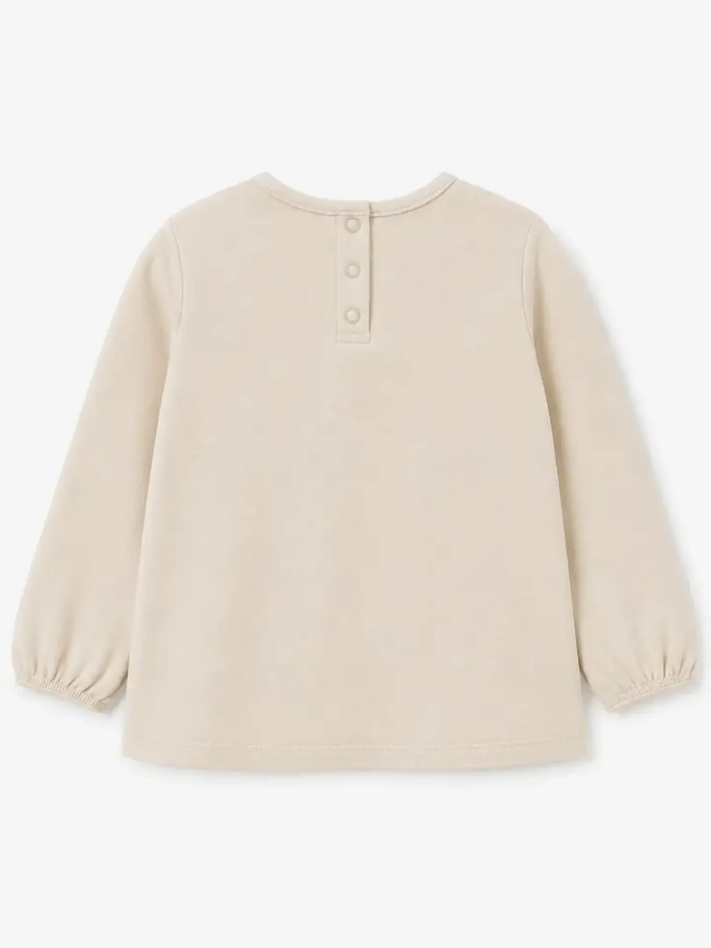 Camisola Fina Bebé Laços de Tule Creme (6M aos 36M) 3