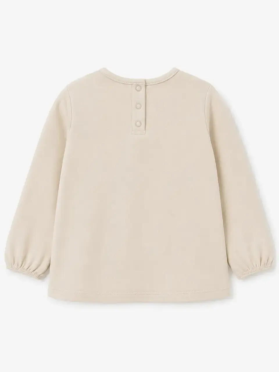 Camisola Fina Bebé Laços de Tule Creme (6M aos 36M) 3