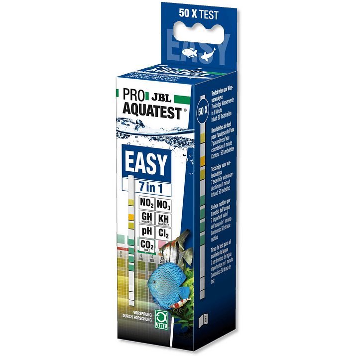 JBL PROAQUATEST EASY 7 ( 50 TIRAS) 1