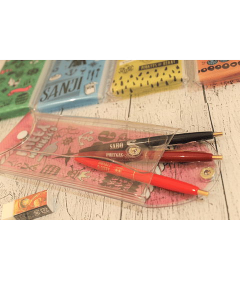 Estuche transparente One Piece – Straw Hat Crew