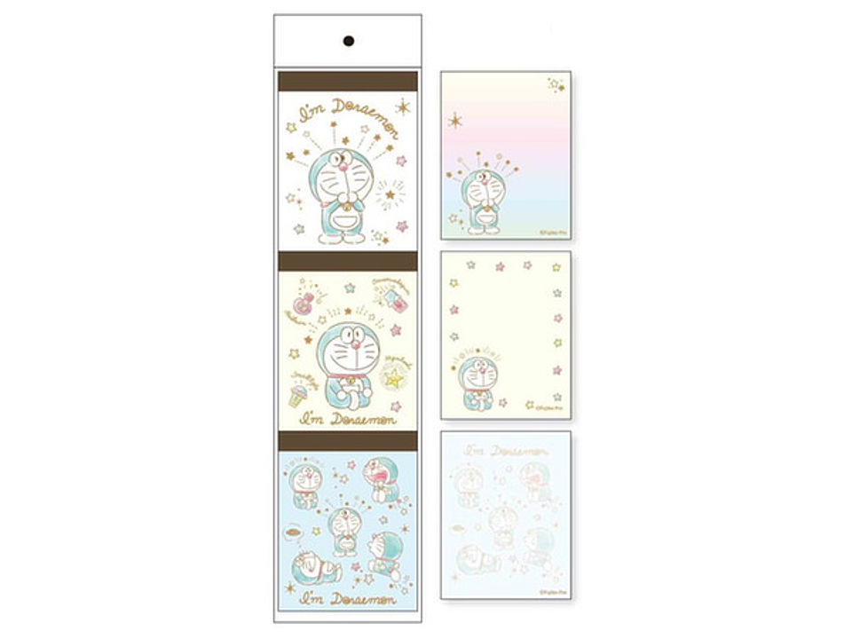 Set de Blocs de Notas Doraemon 2