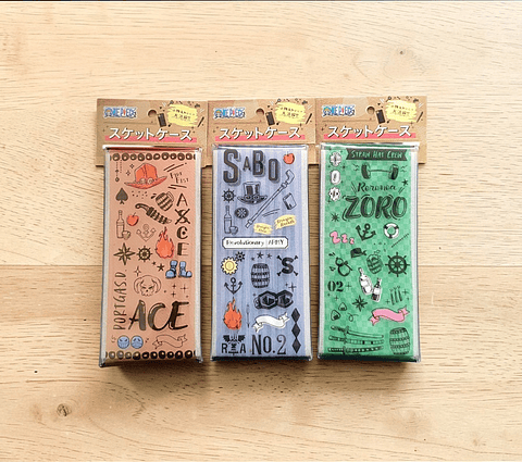 Estuche transparente One Piece – Straw Hat Crew