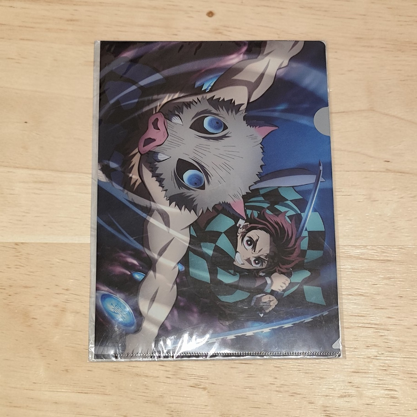 Carpeta Clear File A4 Demon Slayer – Tanjiro & Inosuke 1
