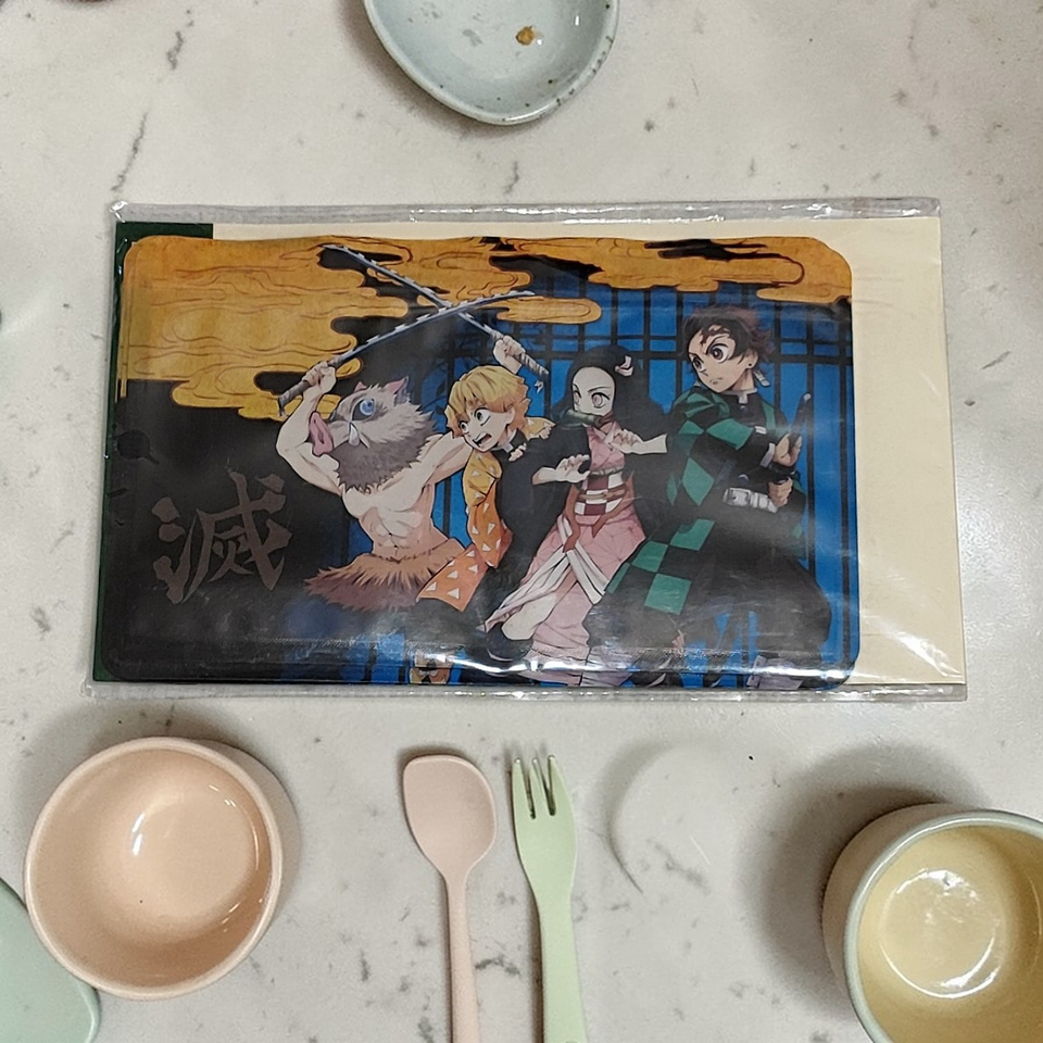 Bolsas Ziploc Demon Slayer L – Set 4 Bolsas Reutilizables 1