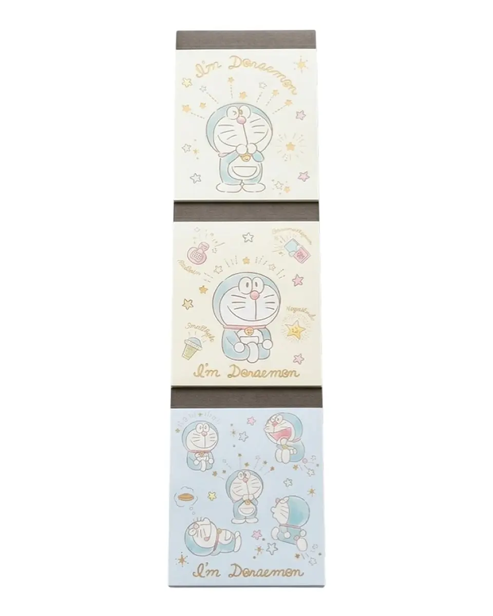 [Entrega inmediata] Set de Blocs de Notas Doraemon 2