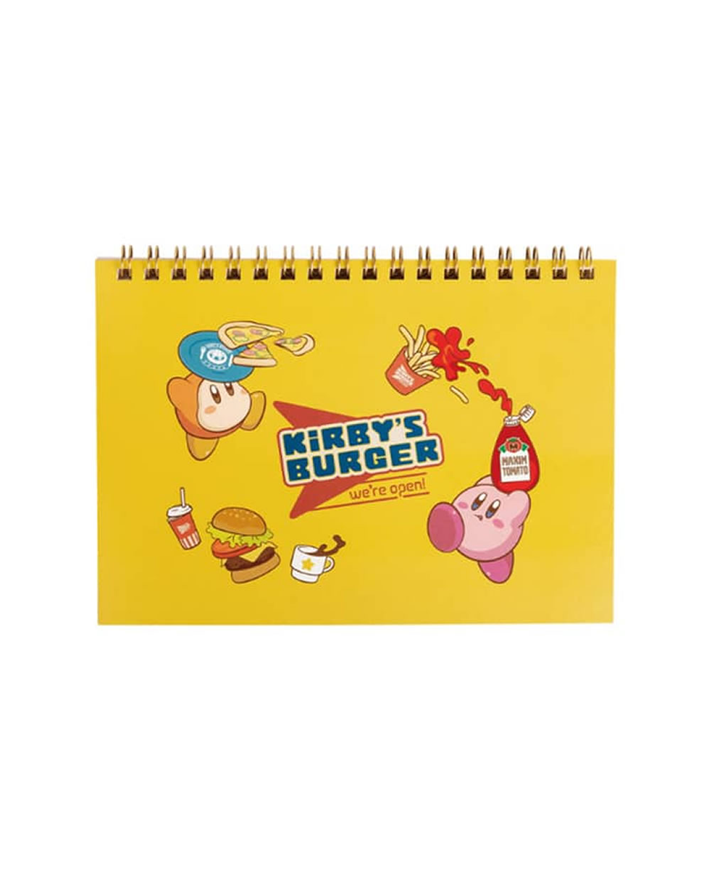 Libreta Kirby’s Burger – Formato Horizontal 1