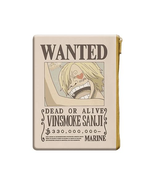 Estuche One Piece Wanted – Sanji