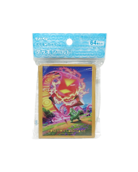Fundas (Sleeves) Pokémon TCG – Diseño Teracristal (64 unidades)