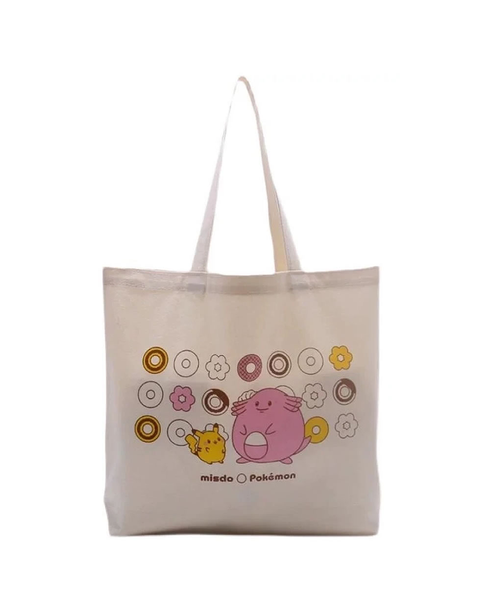 Totebag Pokémon x Misdo – Chansey & Pikachu 1