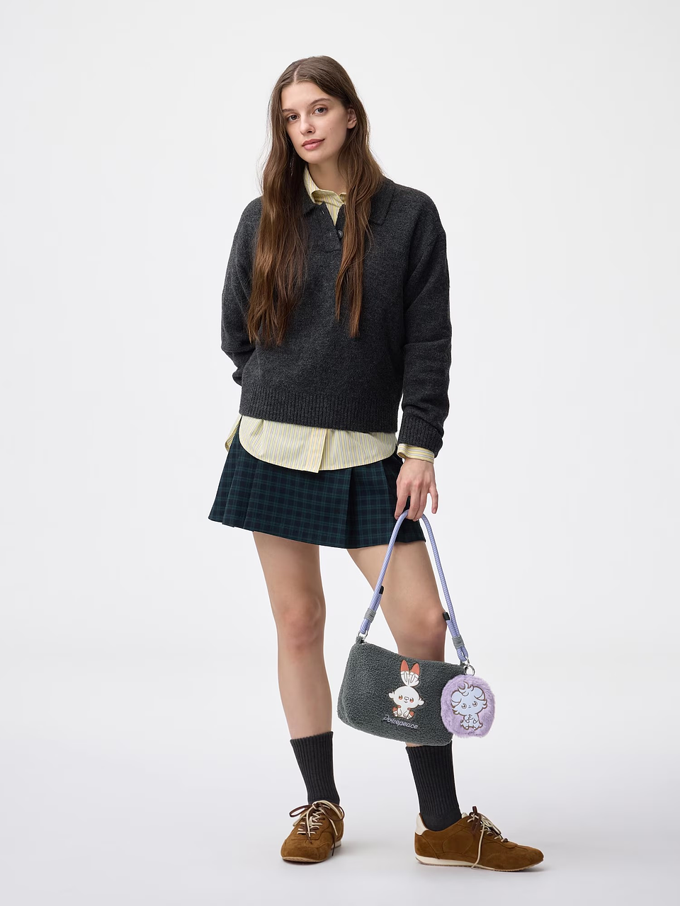 Bolso con charm set Pokepeace Scorbunny – GU Japón (Llegada Abril) 7