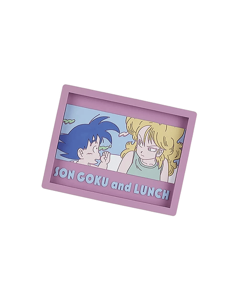 Mini Bandeja Organizadora Dragon Ball Ichiban Kuji Fantastic Adventure 2 – G Prize Rubber Assort (Son Goku & Lunch) (Llegada Abril)