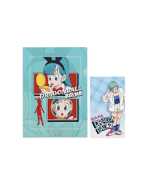 Set de Carpetas Dragon Ball Bulma Ichiban Kuji Fantastic Adventure 2 (Llegada Abril)