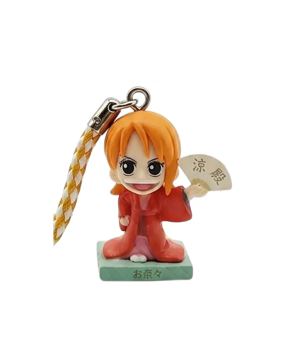 Llavero Figura Nami One Piece Gotochi Japón Shiga Modelo 2 (Edición Limitada) 1