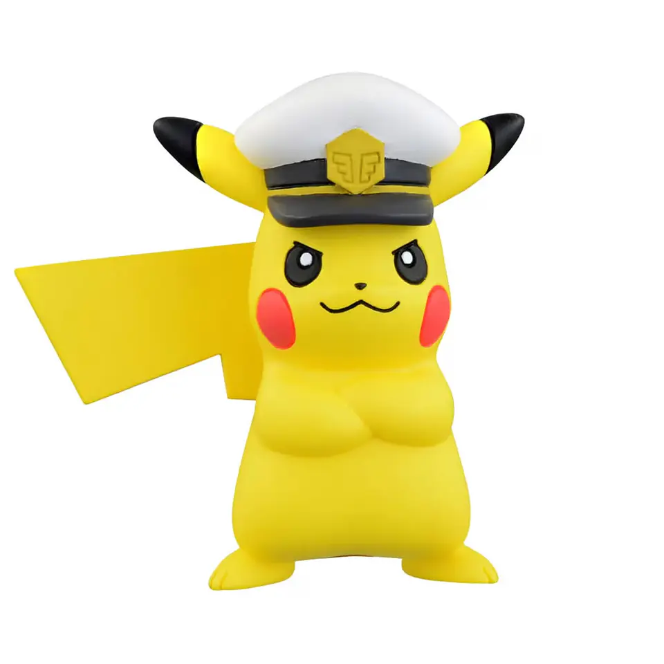 [Entrega inmediata] Figura Pokémon Moncolle MS-12 Capitán Pikachu Takara Tomy 2