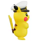 [Entrega inmediata] Figura Pokémon Moncolle MS-12 Capitán Pikachu Takara Tomy - Miniatura 5